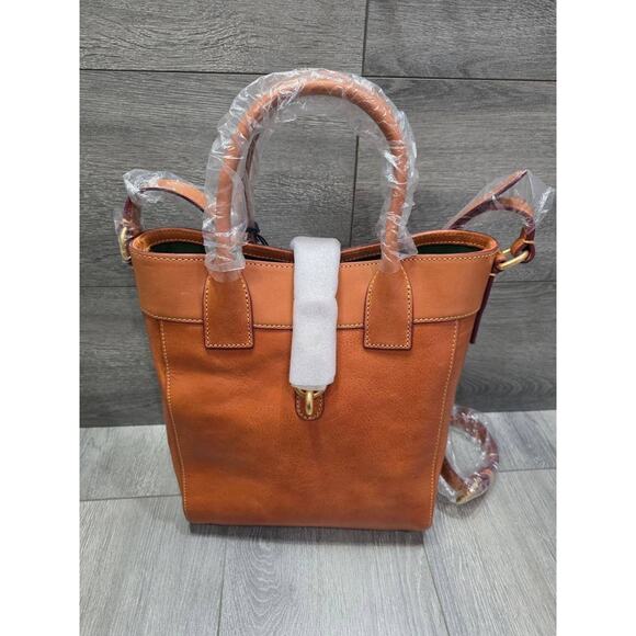 Dooney & Bourke Florentine Leather North/ South Tote Natural bag B000548 - Picture 3 of 7